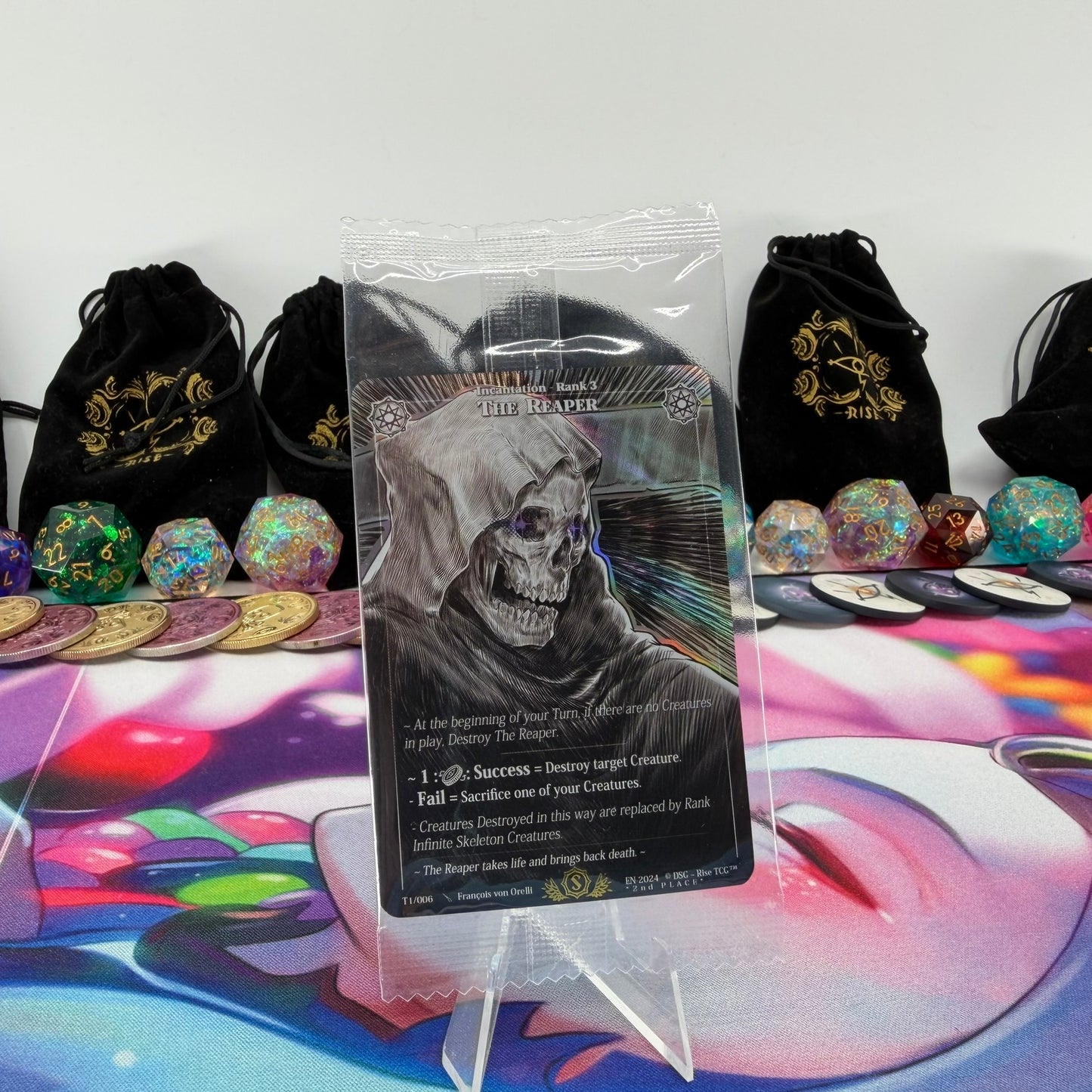 #1050 The Reaper *2nd PLACE* | T1/006 | Holo | Promo Sealed Pack | Uncommon (EN)
