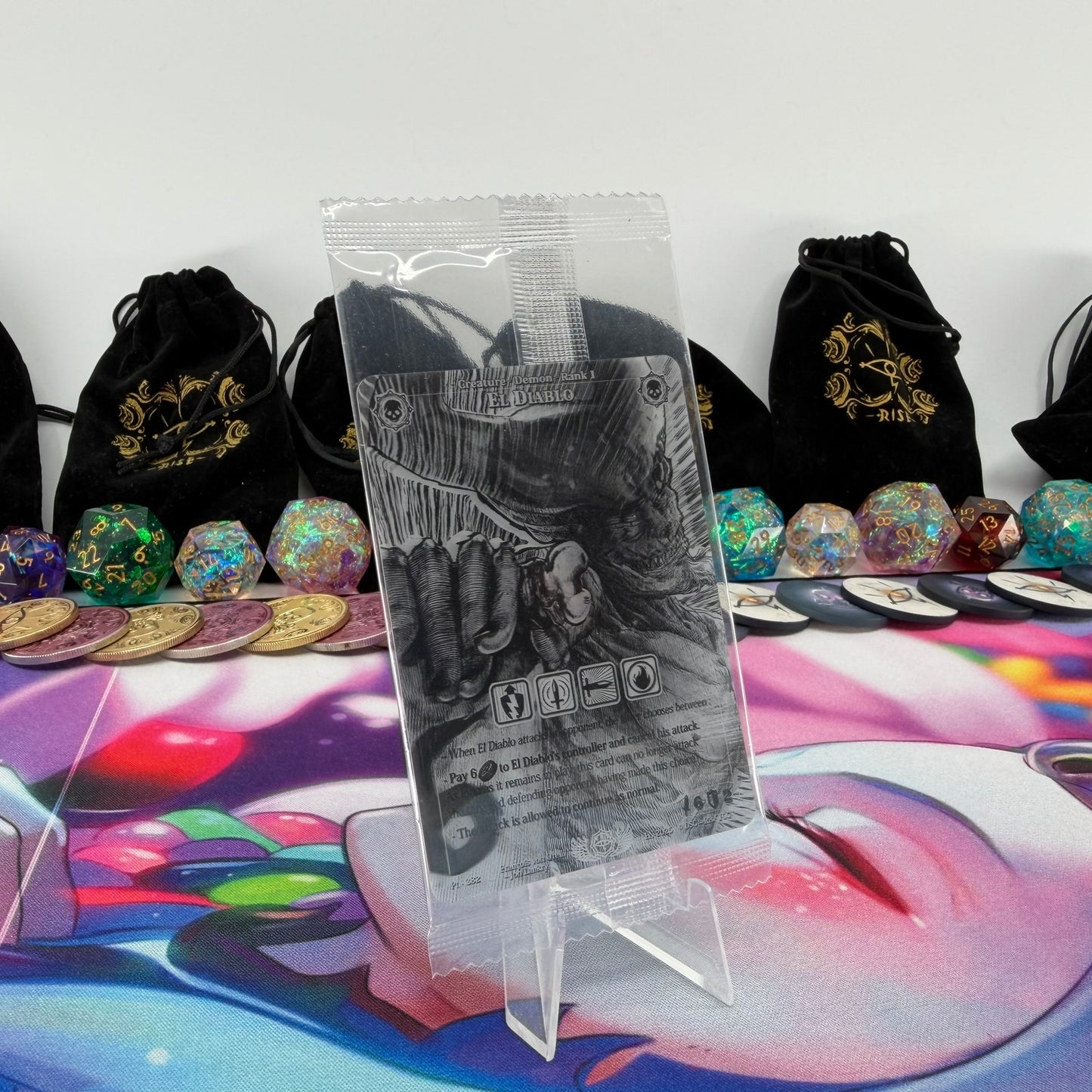 #1065 El Diablo | Pt - 282 | Depth Lenticular | Prestige 2025 Sealed Pack | Rare (EN)