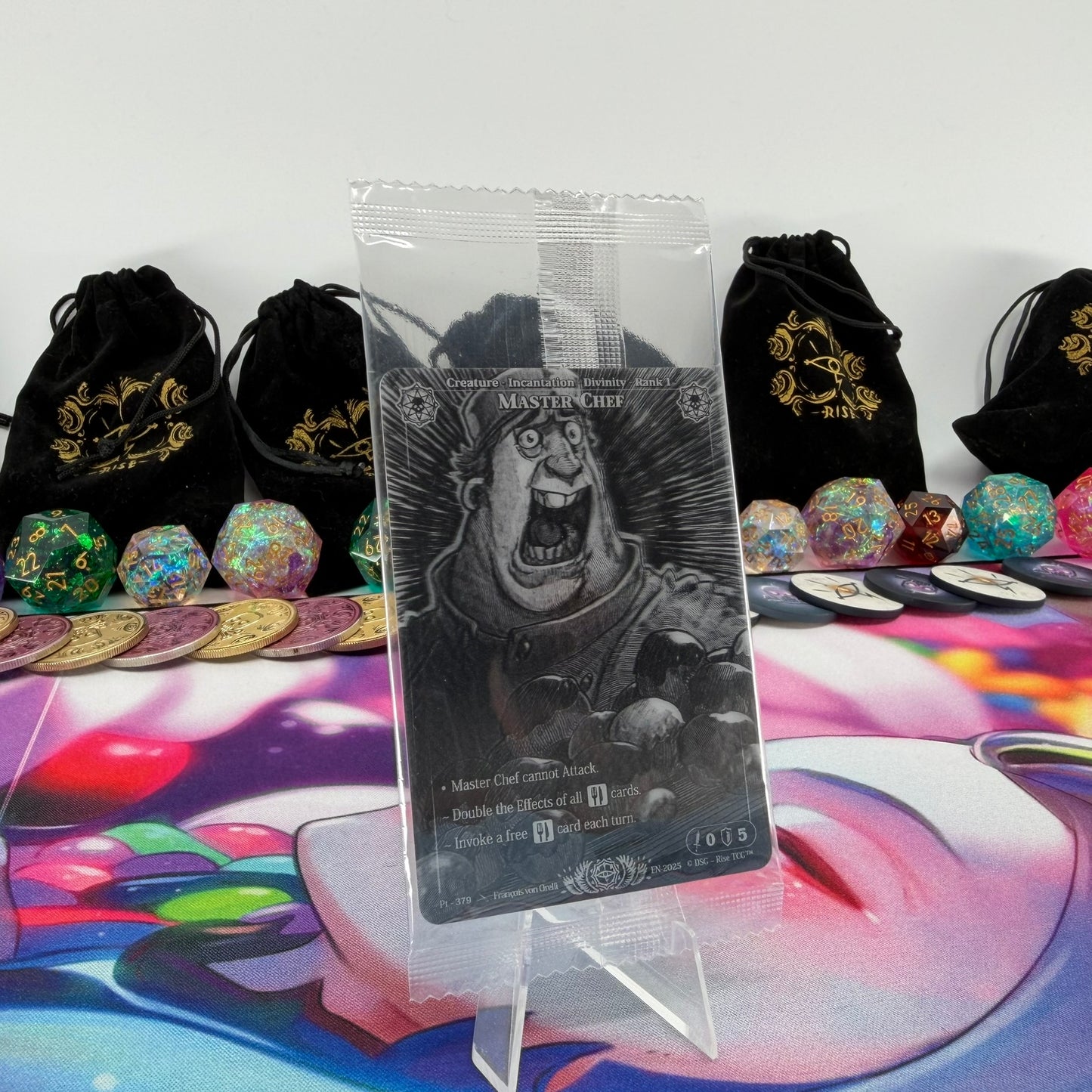 #1086 Master Chef | Pt - 379 | Depth Lenticular | Prestige 2025 Sealed Pack | Legendary (EN)