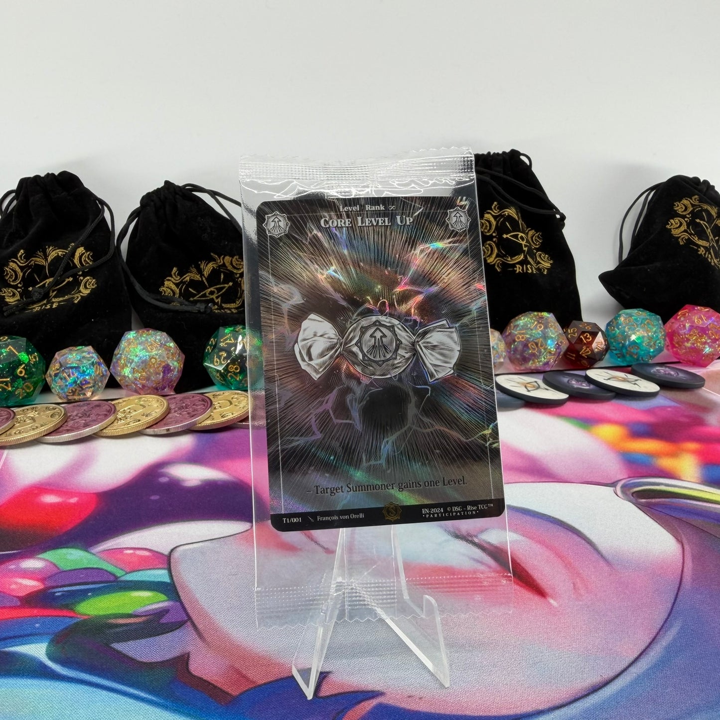 #1124 Core Level Up *PARTICIPATION* | T1/001 | Holo | Promo Sealed Pack | Common (EN)