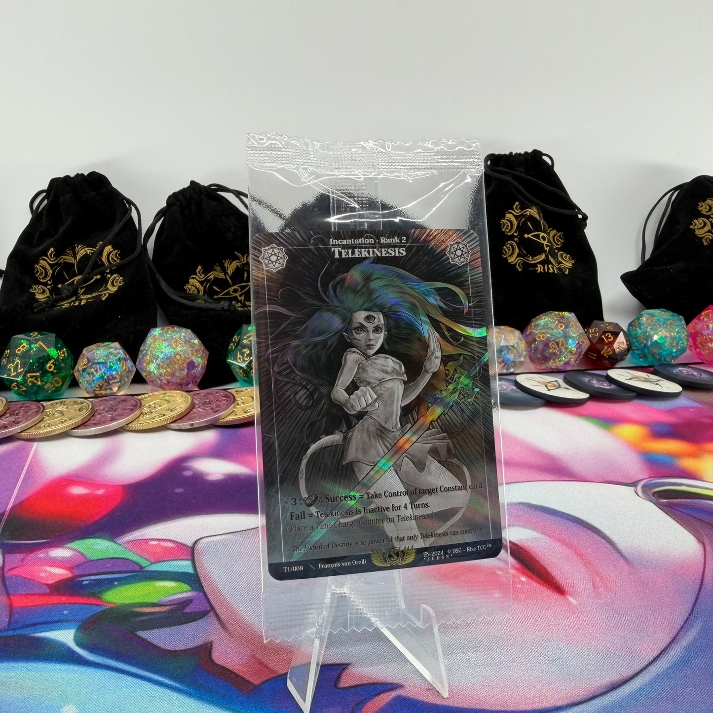 #1156 Telekinesis *JUDGE* | T1/009 | Holo | Promo Sealed Pack | Rare (EN)