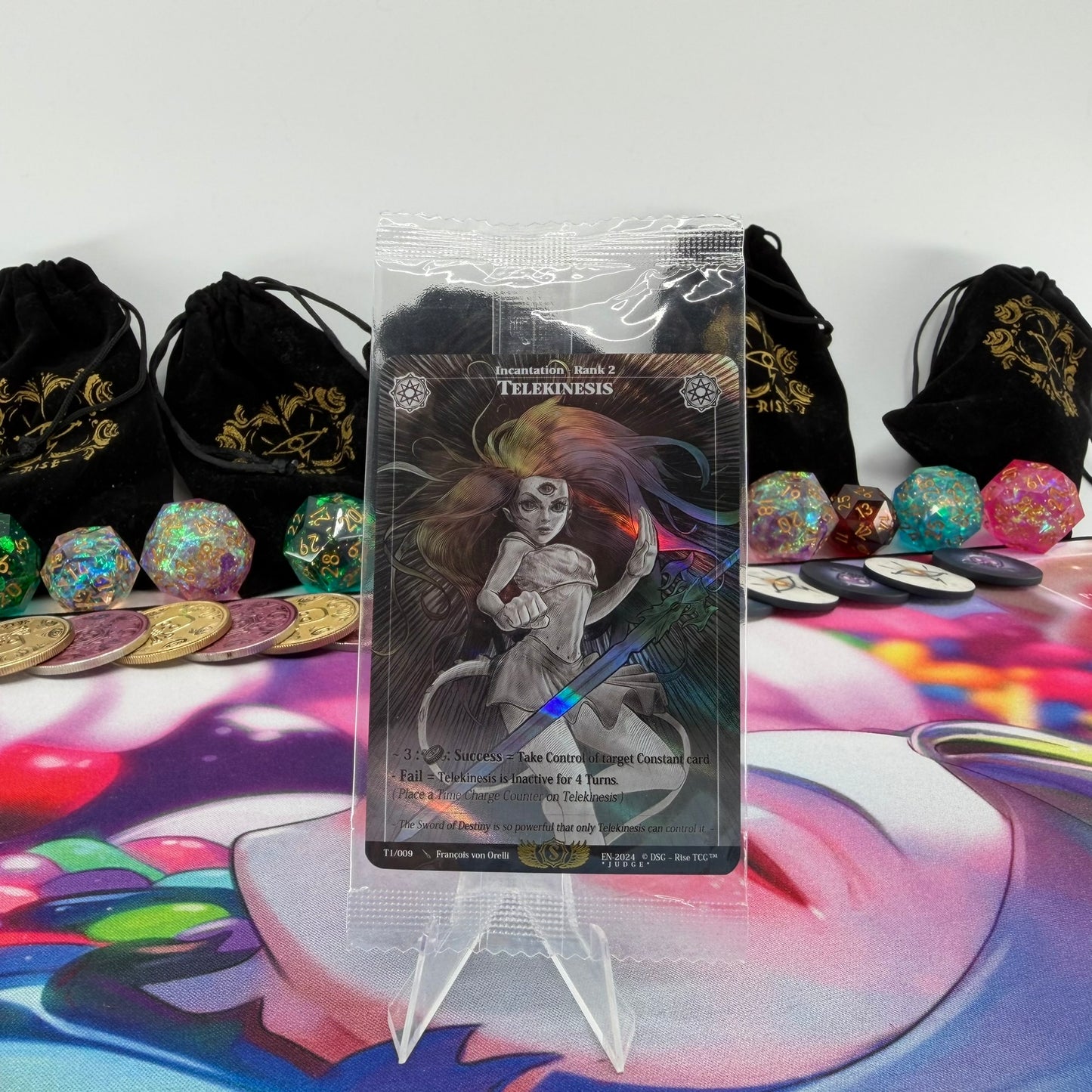 #1177 Telekinesis *JUDGE* | T1/009 | Holo | Promo Sealed Pack | Rare (EN)