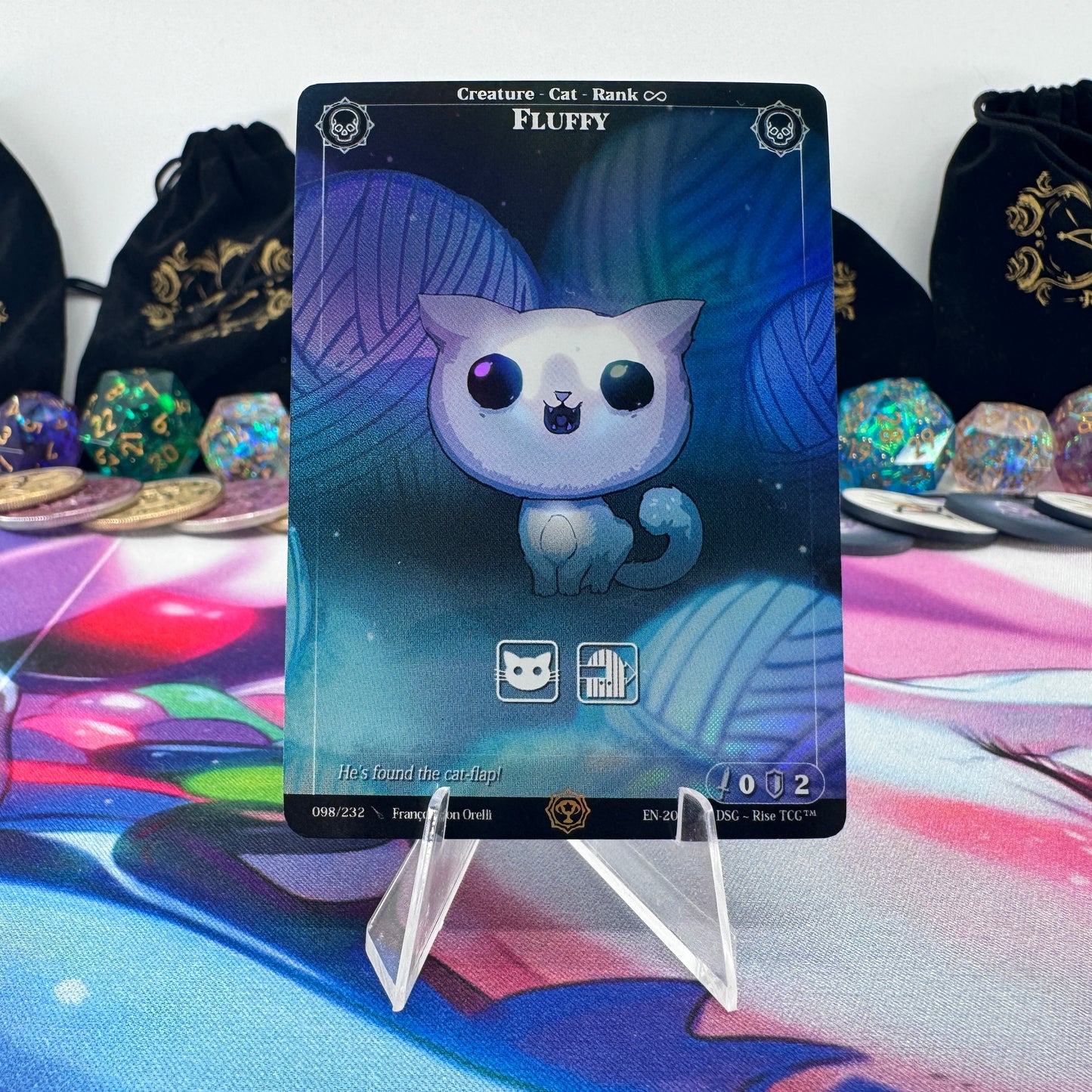 #1409 Fluffy | 098/232 | Holo | Trophy - 01 | Common (EN)