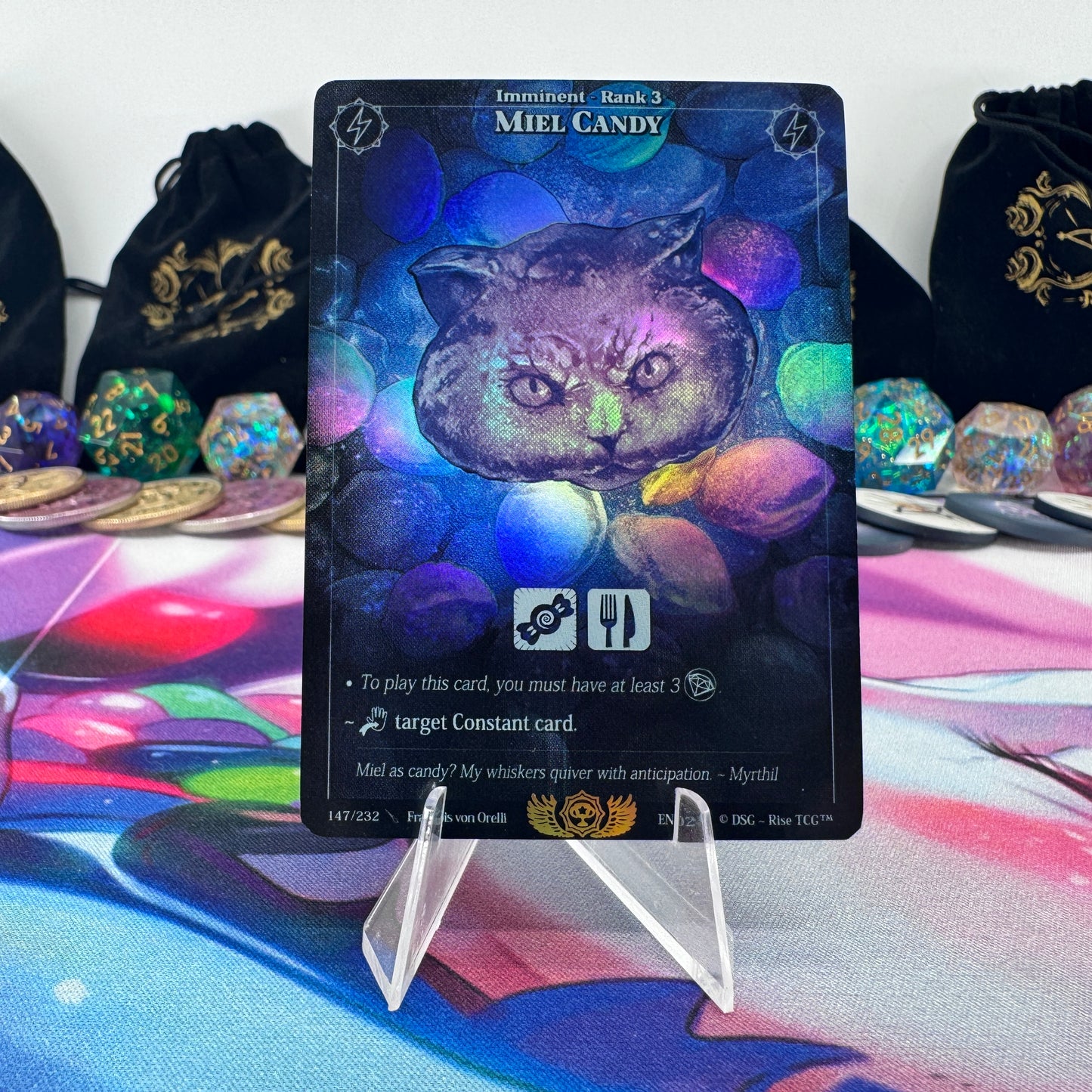 #1411 Miel Candy | 147/232 | Holo | Trophy - 01 | Rare (EN)