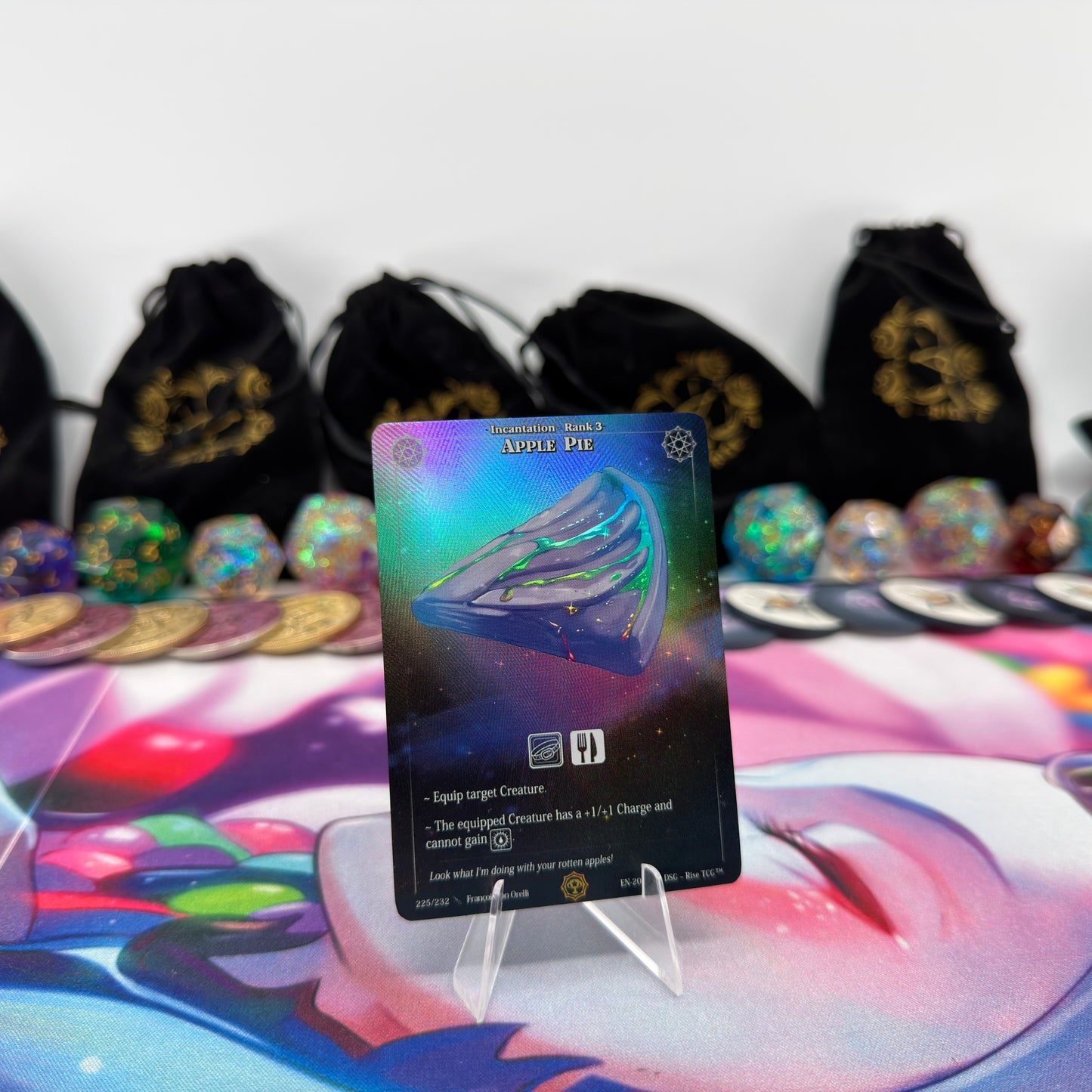 #1246 Apple Pie | 225/232 | Holo | Trophy - 01 | Common (EN)