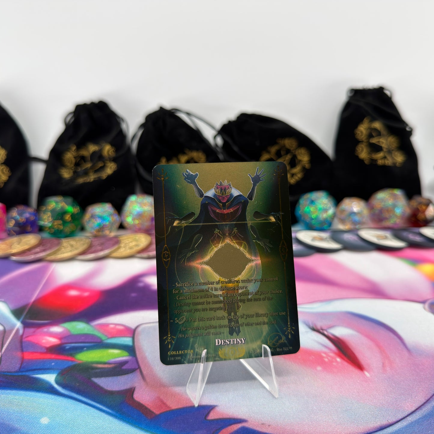 #1269 Destiny */5 | 134/306 | Gold Matte Test Collector | Vault Pack v1 | Rare (EN)