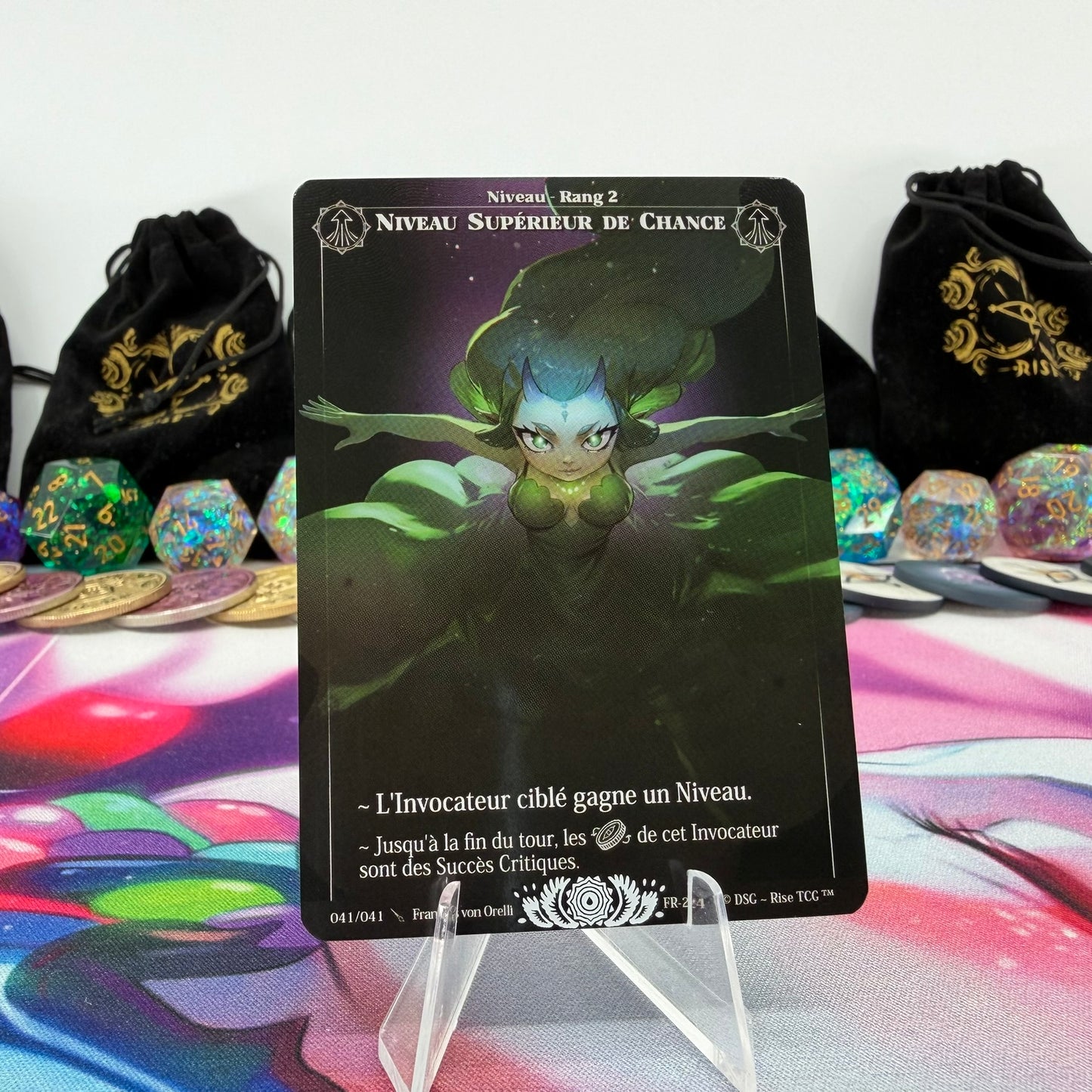 #1301 Niveau Superieur De Chance | 041/041 | Non Holo | Fresh | Legendary (FR)