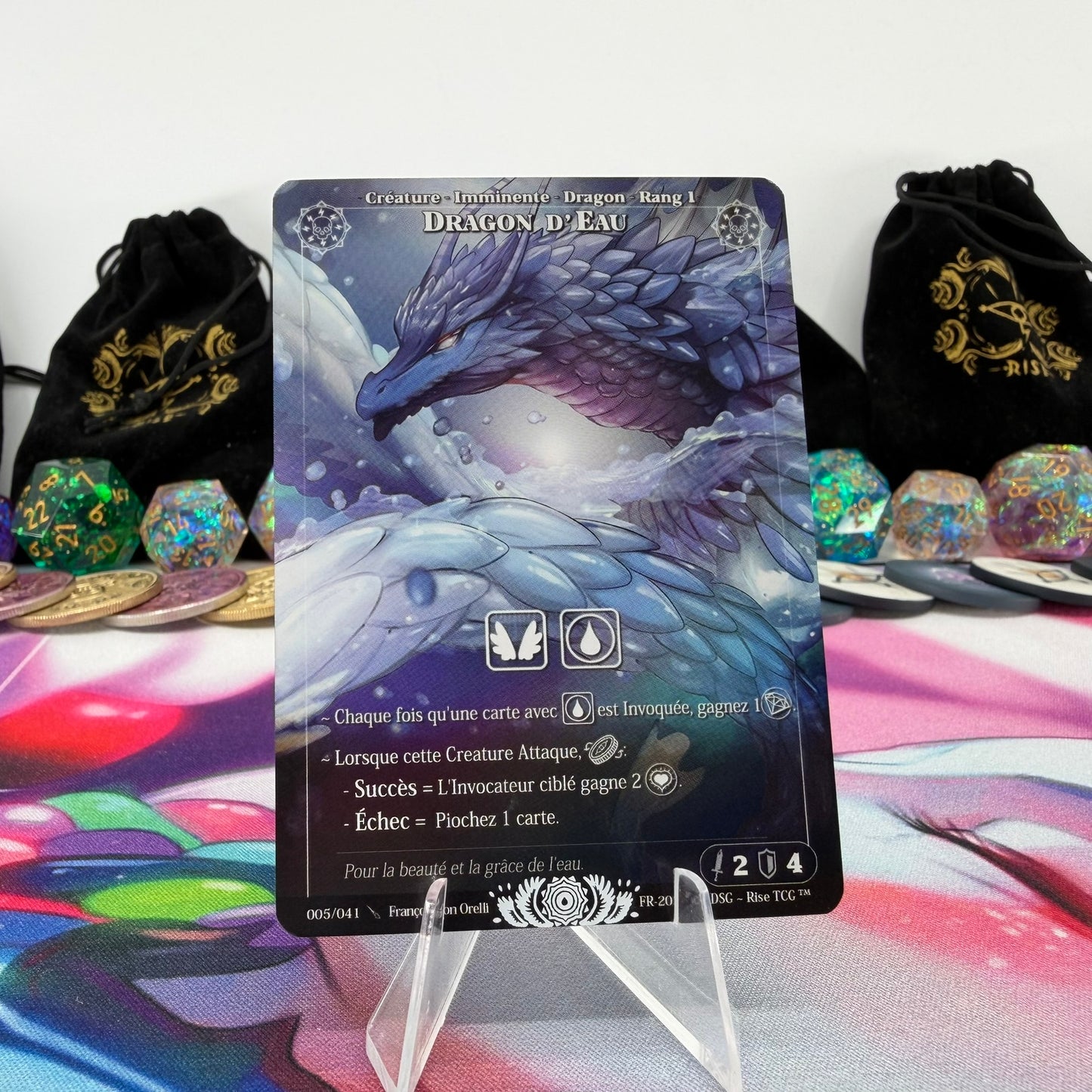 #1303 Dragon D' Eau | 005/041 | Non Holo | Fresh | Legendary (FR)