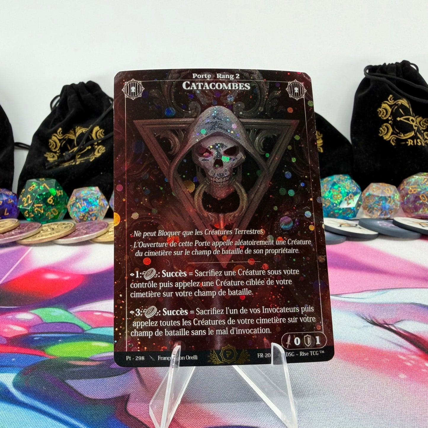 #1309 Catacombes | Pt - 298 | Galaxy Holo | Prestige 2025 | Uncommon (FR)
