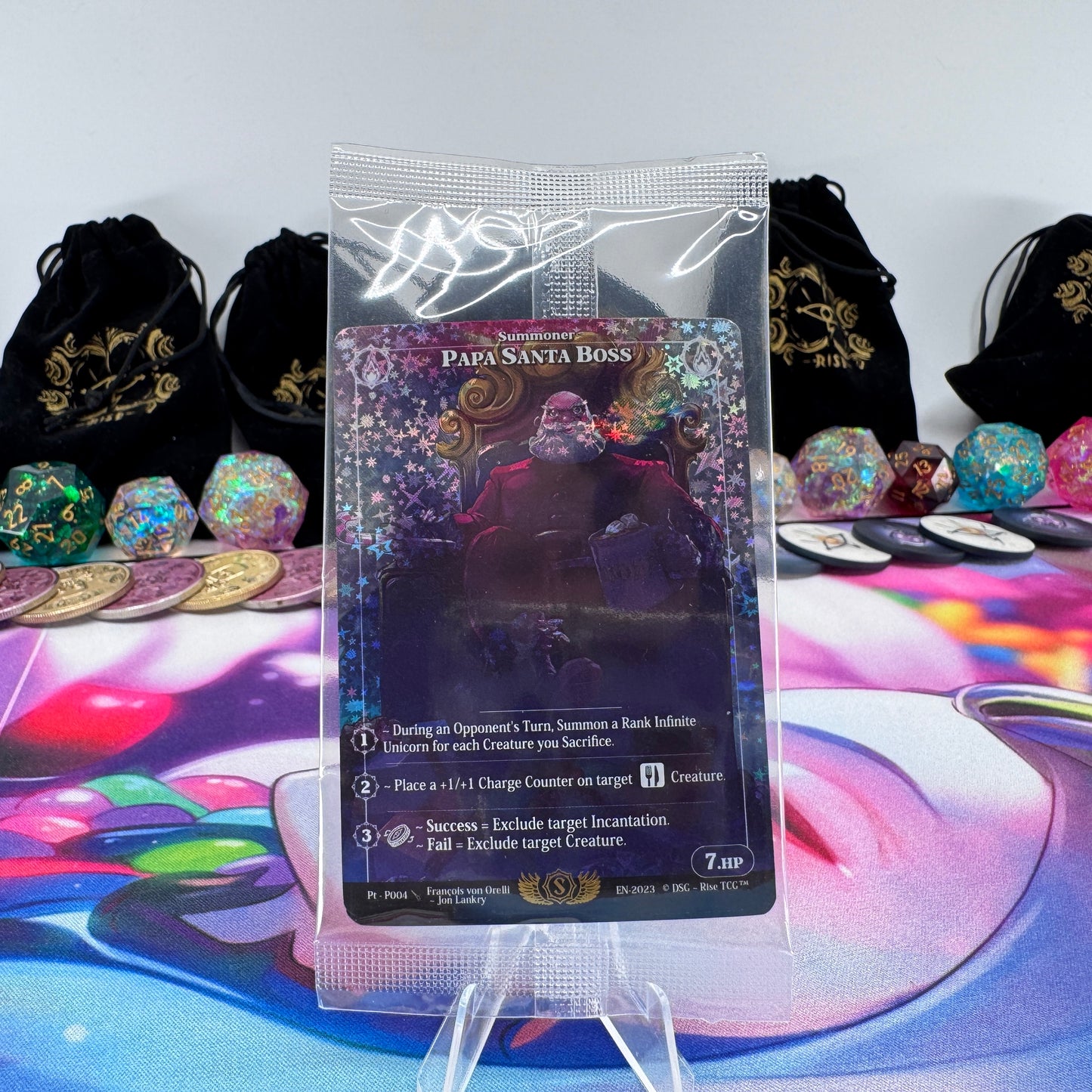 #893 Papa & Mama Santa Boss | Pt - P004 | Star Foil | Prestige 2023 Promo Sealed Pack | Rare (EN)