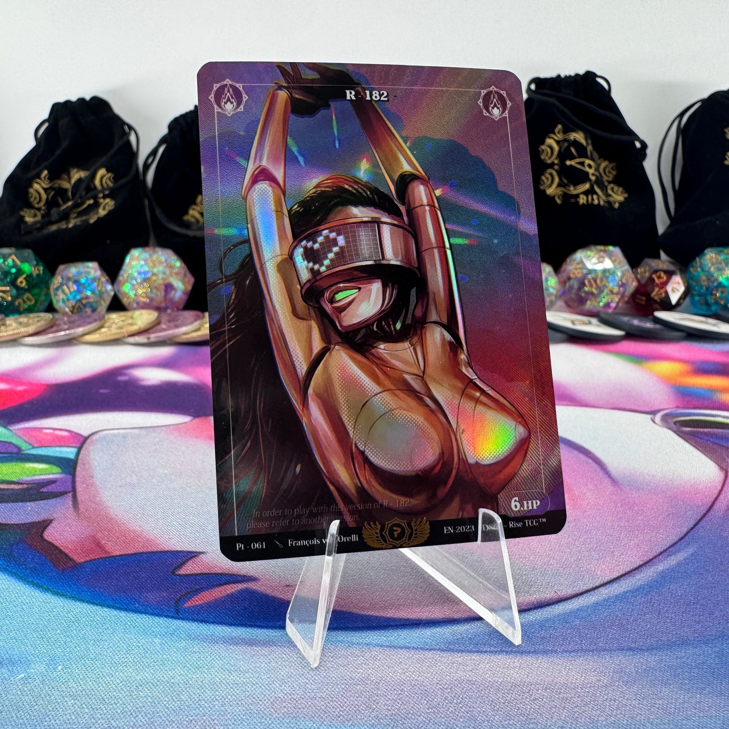 #1641 R - 182 | Pt - 061 | Pinup Holo | Prestige 2023 | Rare (EN)