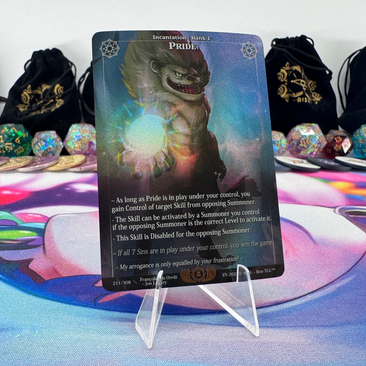 #1647 Pride | 211/308 | Holo | Alpha | Rare (EN)
