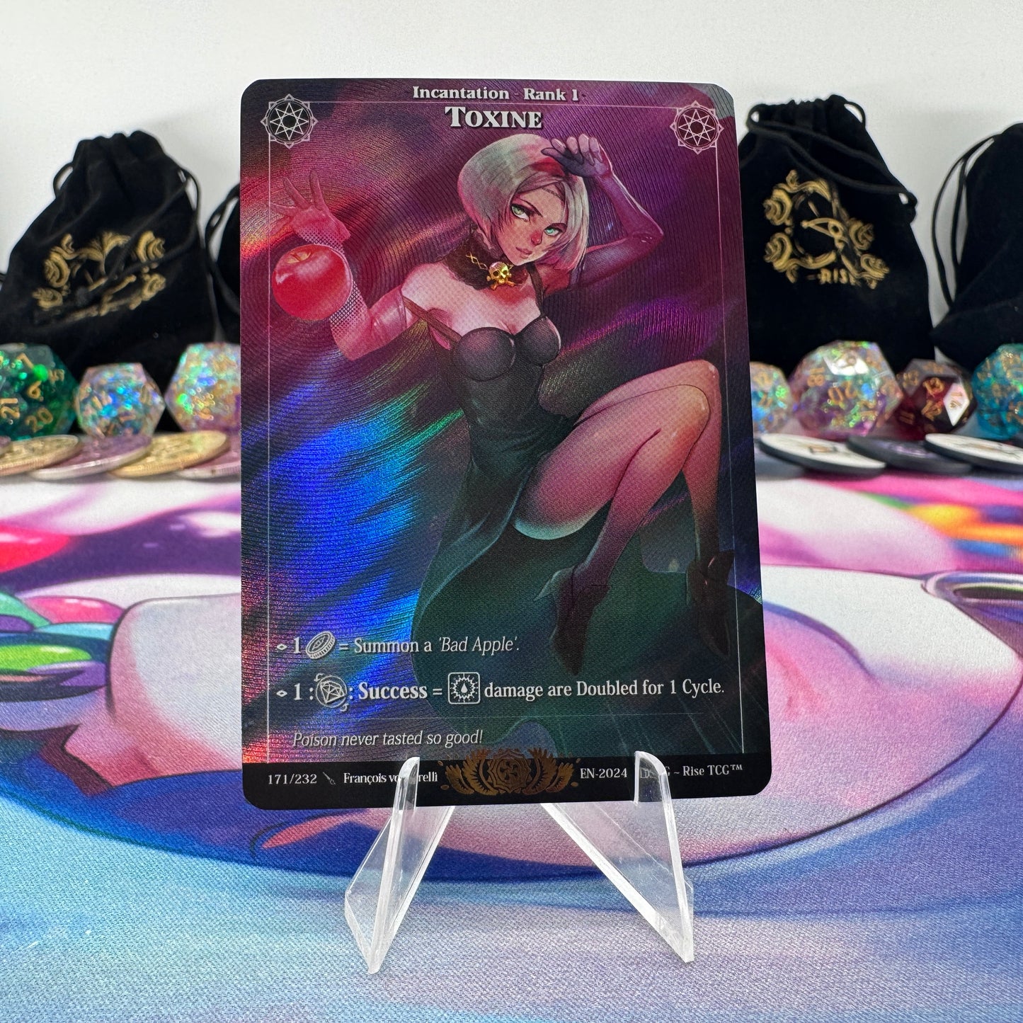 #1665 Toxine | 171/232 | Holo | Candypocalypse | Legendary (EN)