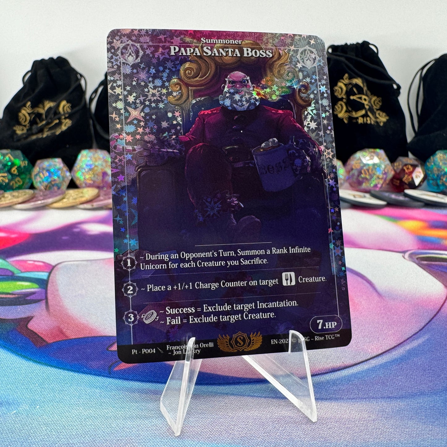 #1673 Papa Santa Boss | Pt - P004 | Star Foil | Prestige 2023 Promo | Rare (EN)