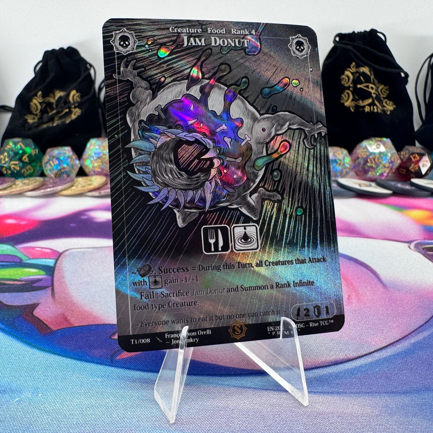 #1681 Jam Donut | T1/008 | Holo | Promo | Common (EN)