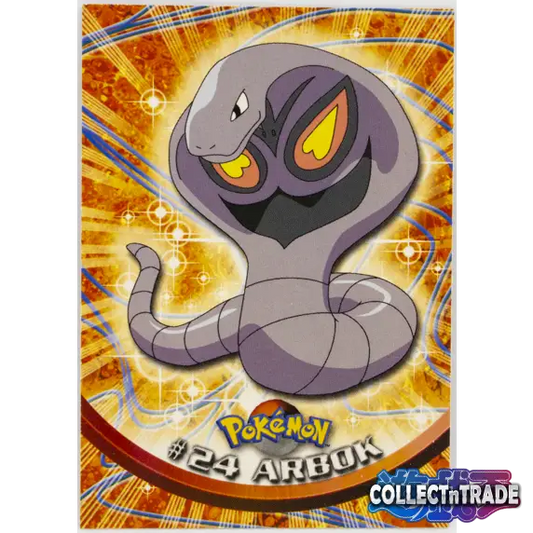 Pokémon Topps Arbok #24 (DE) - Einzelkarten