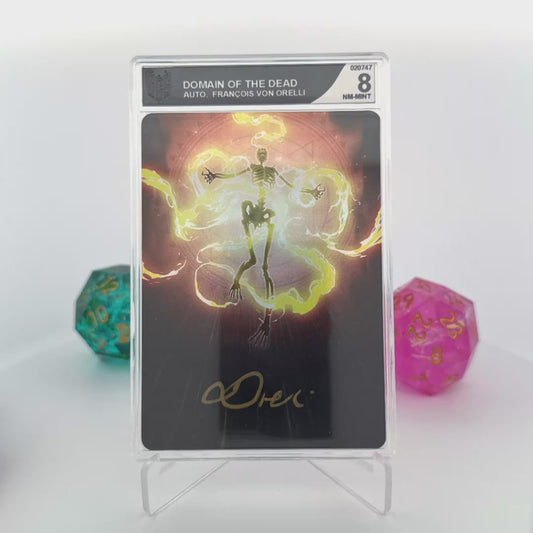 Rise TCG - Domain Of The Dead - Full Art Signed by Francois - Patreon