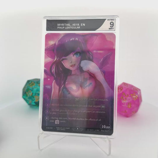 Rise TCG - Myrthil - Pinup Lenticular - Sample C