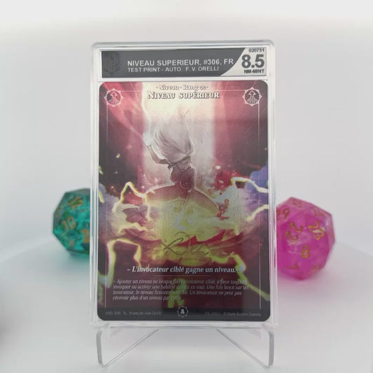 Rise TCG - Niveau Superieur - Holo - FR Sample - Signed by Francois