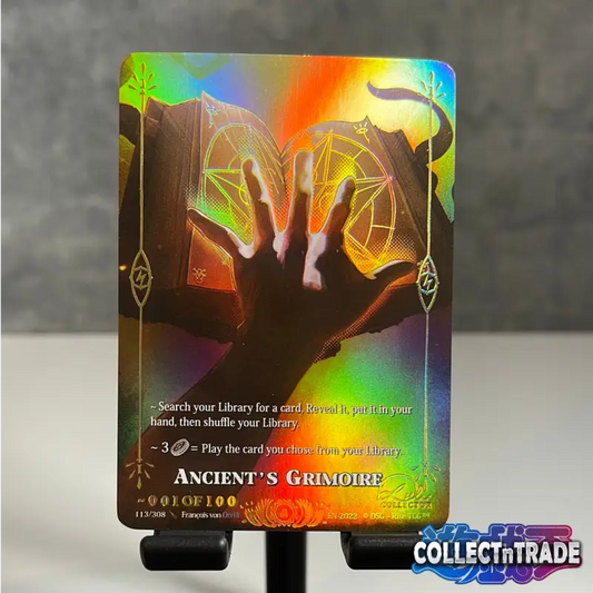 Rise TCG - Ancient’s Grimoire Gold Collector 001 of 100 #113