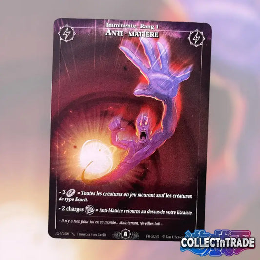 Rise TCG - Anitmatter - French Test Card - Non Holo -