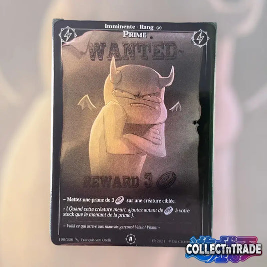 Rise TCG - Wanted - French Test Card - Holo - Einzelkarten