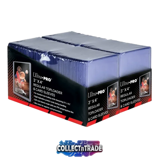 Ultra Pro - 3’’x4’’ Regular Toploader + Soft Sleeves