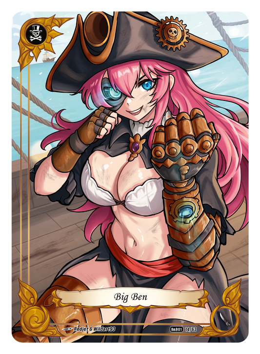 Big Ben - Reverse Rarity #14-R Booty & Beauties