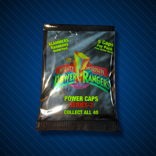 Power Rangers Serie 2 (1995) Caps Booster Mighty Morphin Pogs Slammers Milkcaps