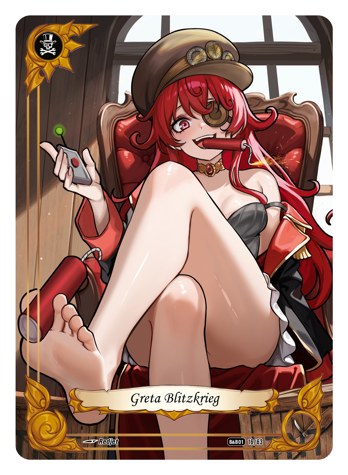 Greta Blitzkrieg - Standard Rarity #16 Booty & Beauties