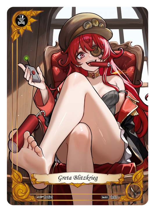 Greta Bl... - Reverse Rarity #16-R Booty & Beauties