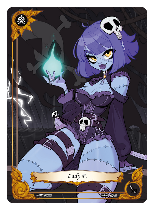 Lady F. - Reverse Rarity #02-R Booty & Beauties