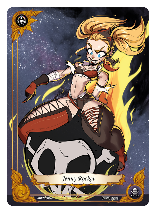Jenny Rocket - Ultra Rare Rarity #22 Booty & Beauties