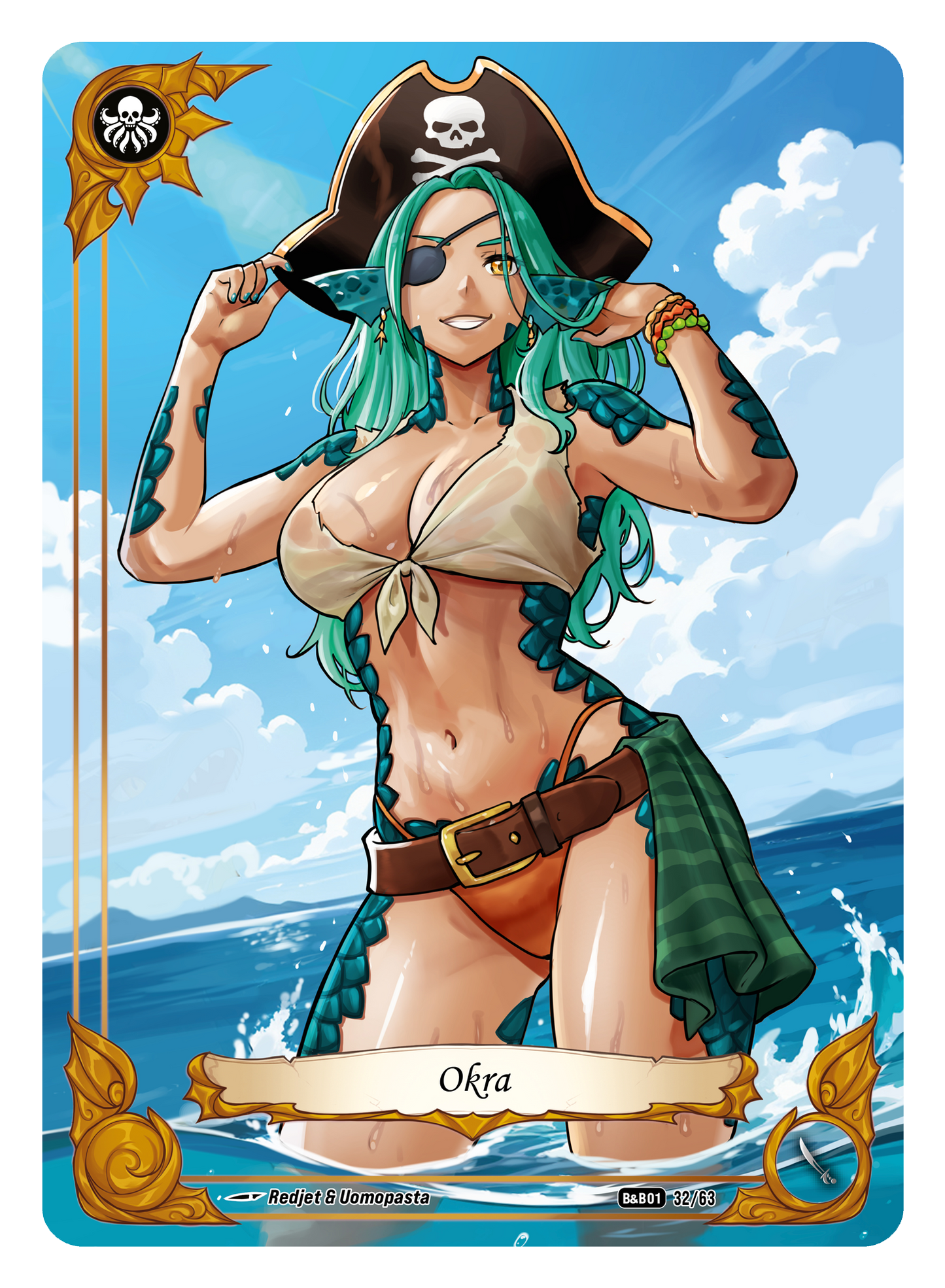 Okra - Standard Rarity #32 Booty & Beauties