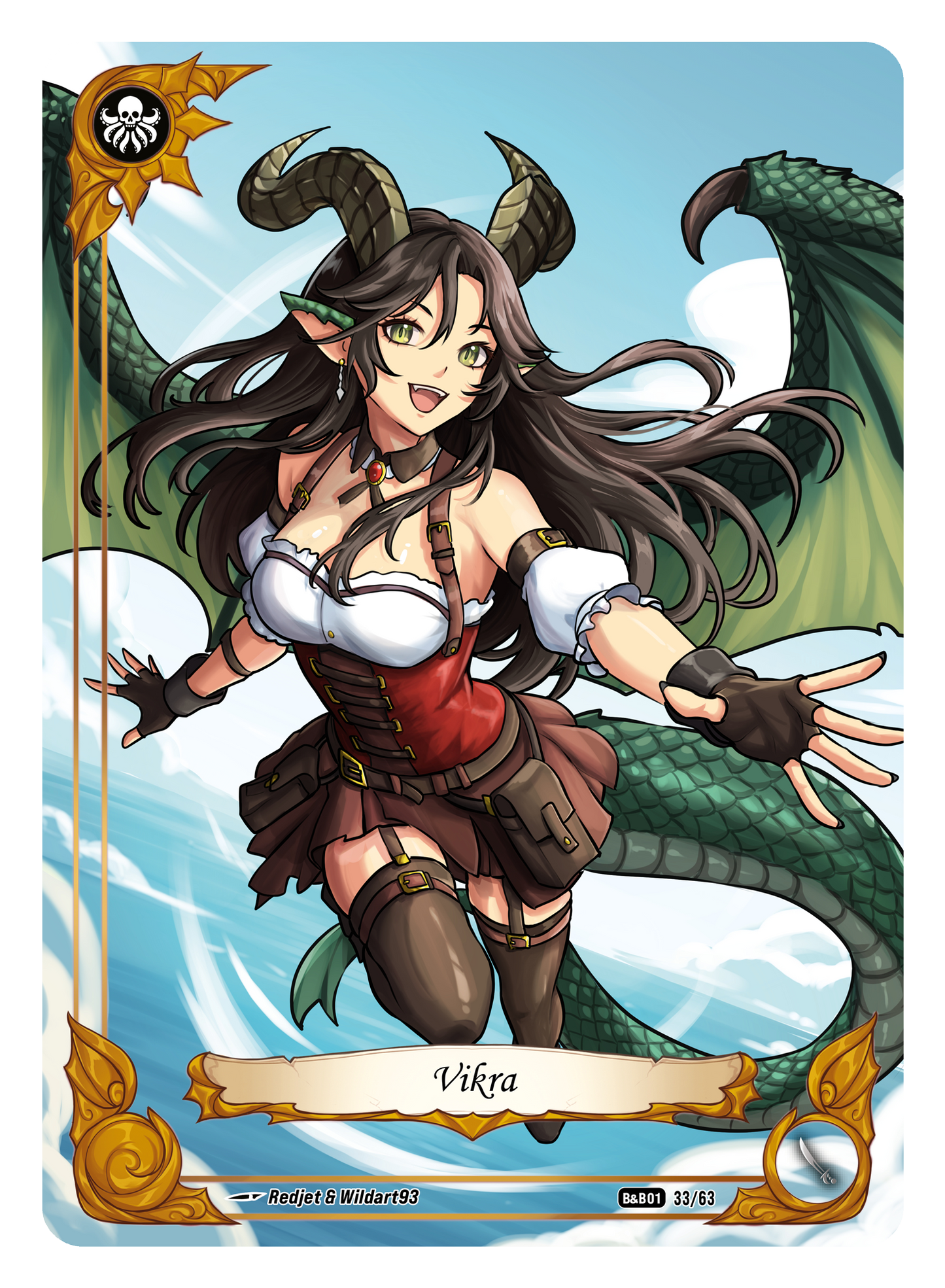Vikra - Reverse Rarity #33-R Booty & Beauties
