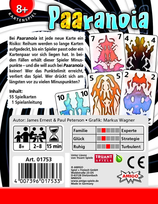 Amigo 01753 - Paaranoia - Kartenspiel