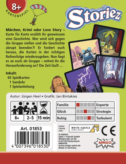 Amigo 01853 - Storiez - Kartenspiel