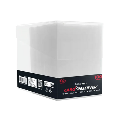 Ultra Pro: Card Preserver in Clear Box - 100ct