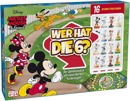 ASS Altenburger - Disney Mickey Mouse & Friends - Wer hat die 6? - Brettspiel