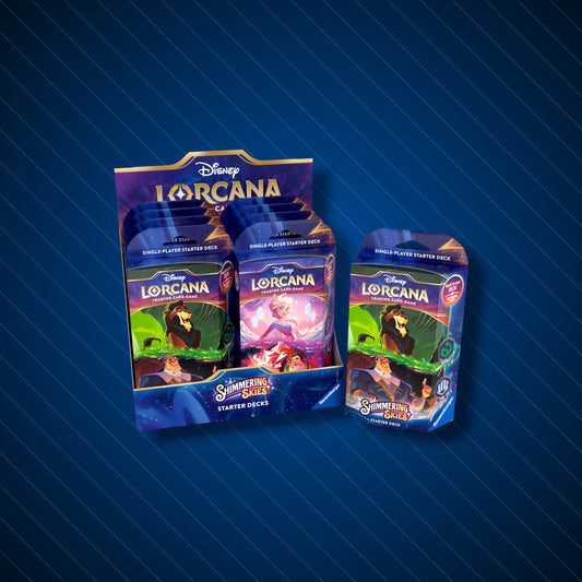 Disney Lorcana Set 5: Shimmering Skies - Starter Deck Display (8 pcs) - EN