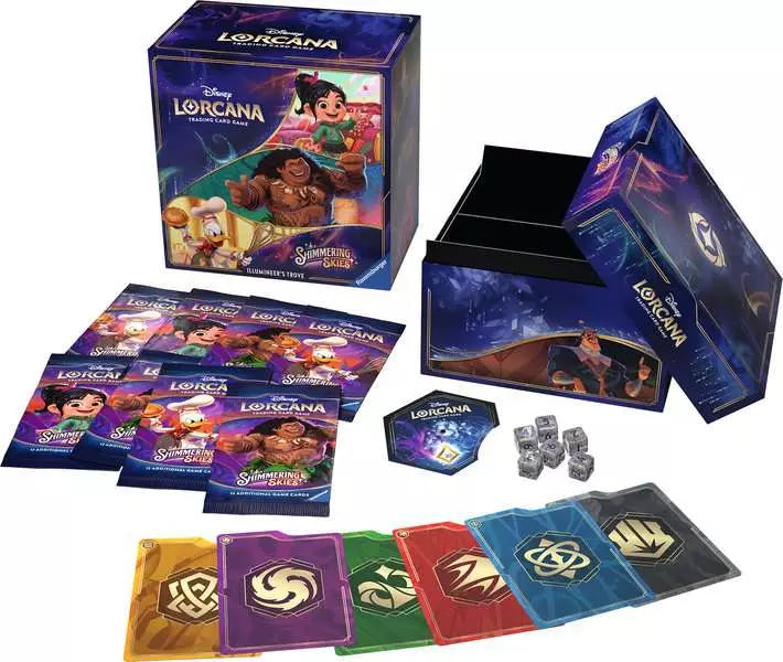 Disney Lorcana: Set 5 Shimmering Skies - Illumnieer's Trove  Set 5 (Englisch)