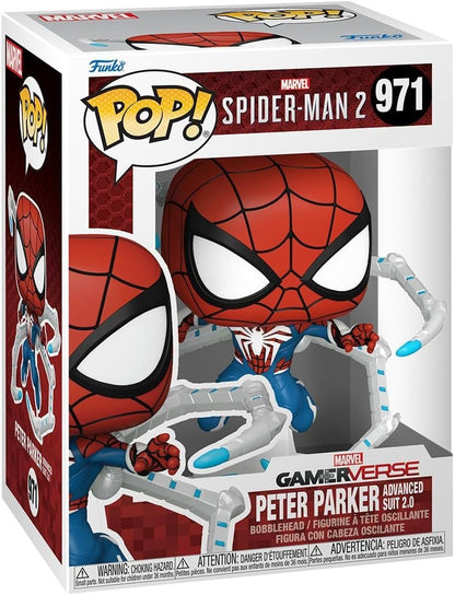 Funko 76109 - Pop! - Spider-Man 2 Peter Parker Advanced Suit 2 #971