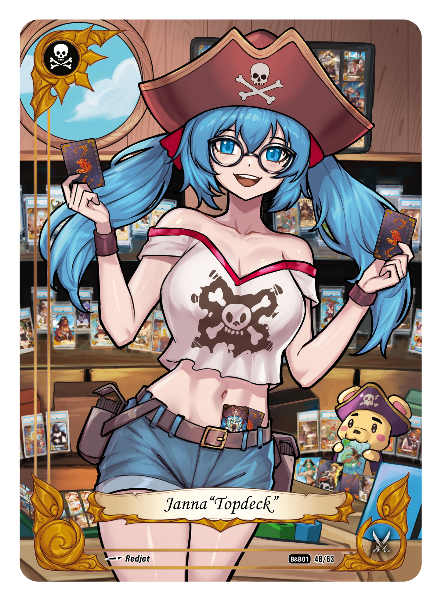 Janna "Topdeck" - Rare Rarity #48 Booty & Beauties