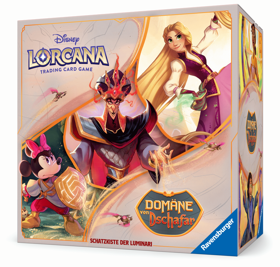 Disney Lorcana: Set 8 - Domäne von Dschafar - Schatzkiste der Luminari - DE