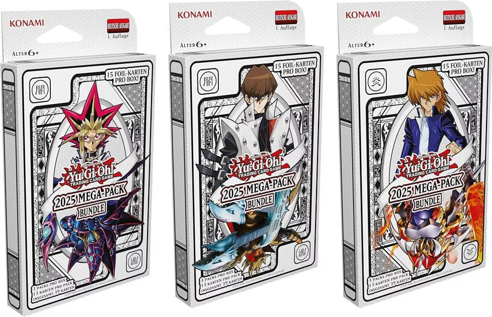 Yu-Gi-Oh! TCG: 2025 Mega-Pack Bundle Display (12) DE