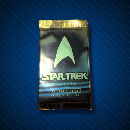 Star Trek The Card Game Booster Pack - 15 Game Cards OVP 1996