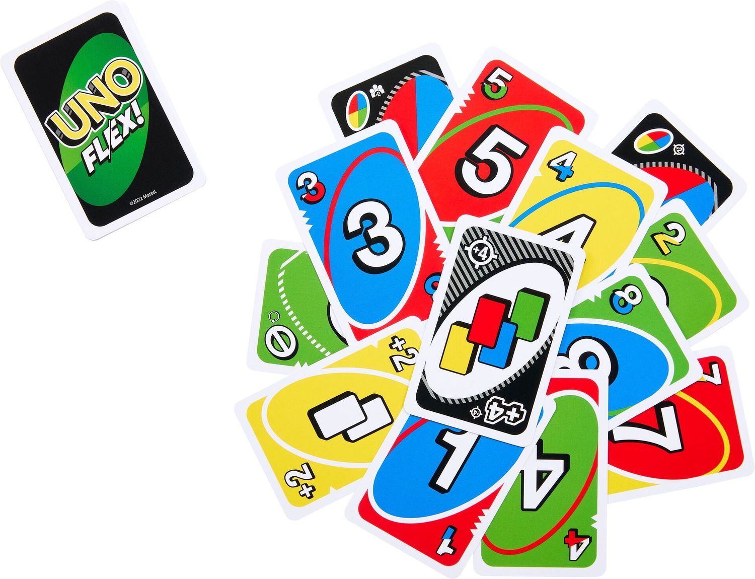 Mattel HMY99 - UNO Flex - Kartenspiel