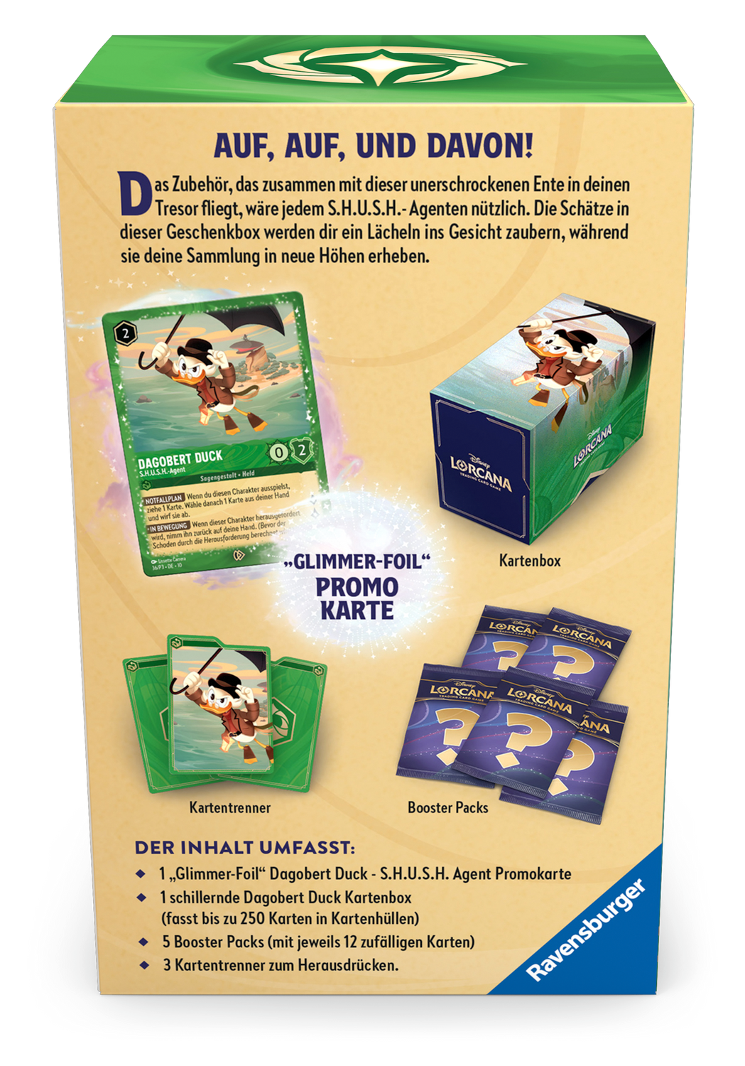 Disney Lorcana: Geschenkbox - Dagobert Duck - Deutsch