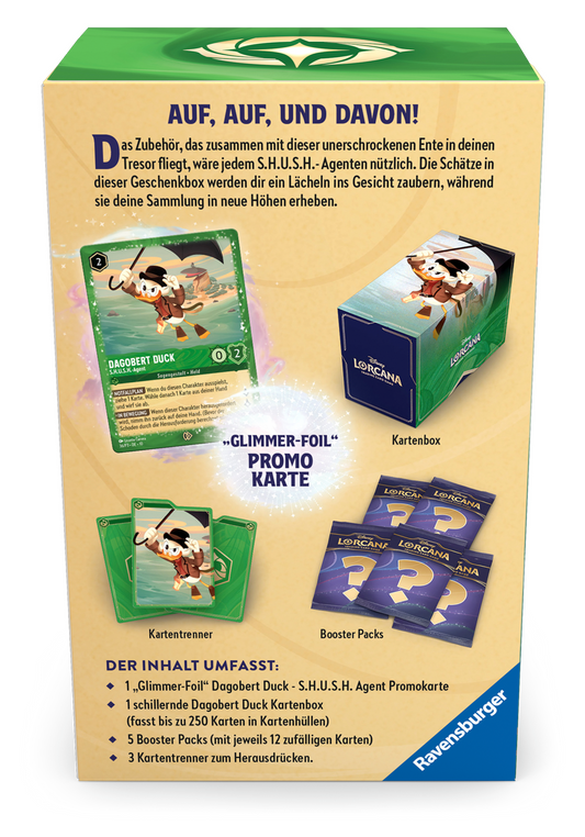 Disney Lorcana: Geschenkbox - Dagobert Duck - Deutsch