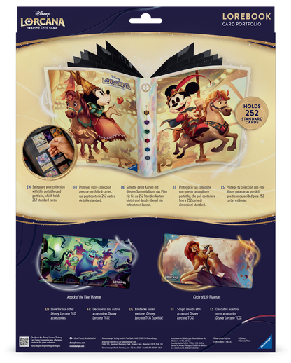 Disney Lorcana: Sammelalbum / Portfolio Micky & Minnie